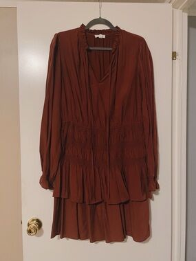 A Loves A Burgundy Mini Dress Size XL